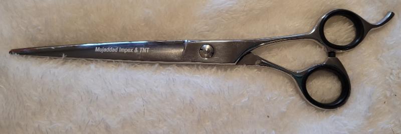 7.5' silver straight shears