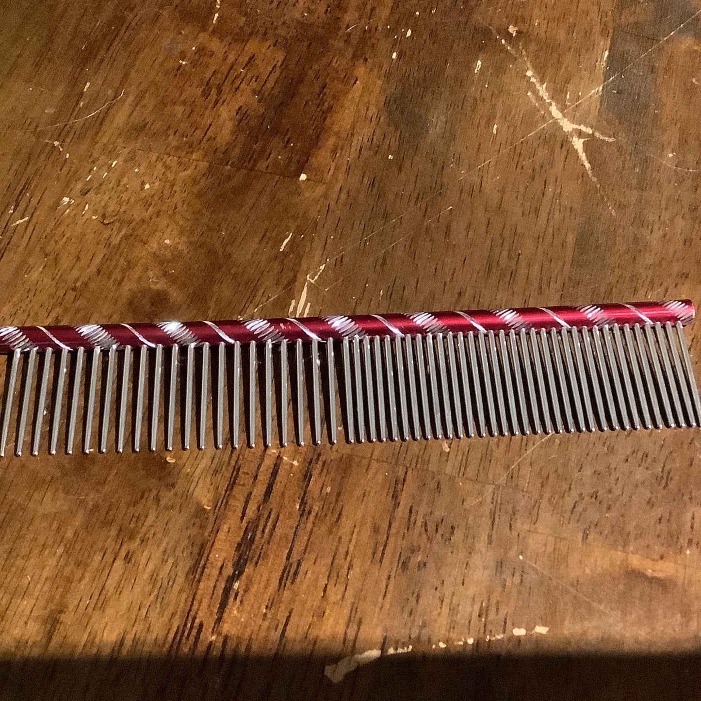 Comb, diamond cut assorted colors 6”