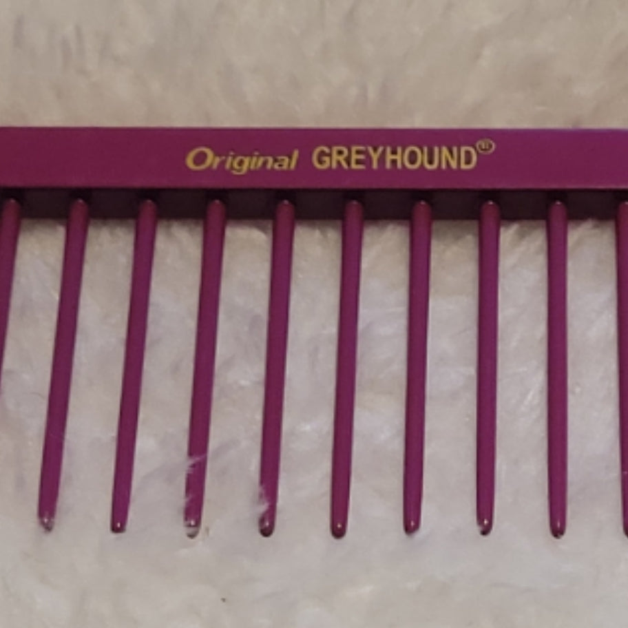 Comb, Small Pink Greyhound