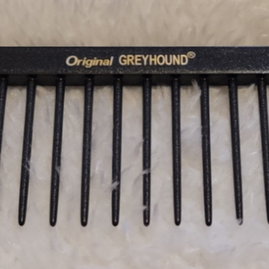 Comb, Original Small greyhound BLACK