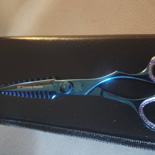 Shears BLUE Fish Bone