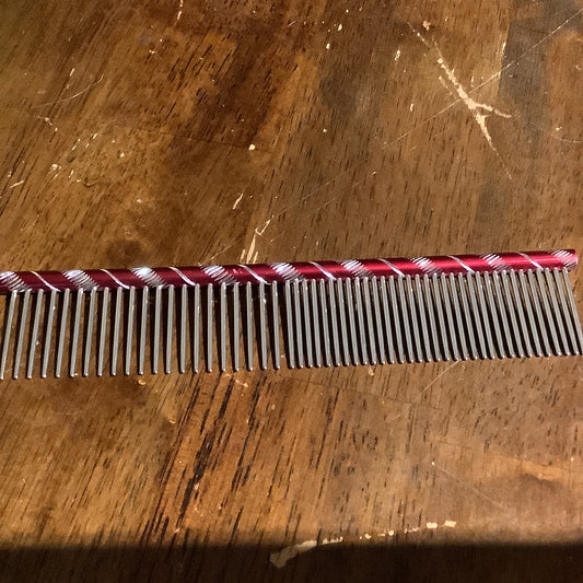 Comb, diamond cut assorted colors 6”