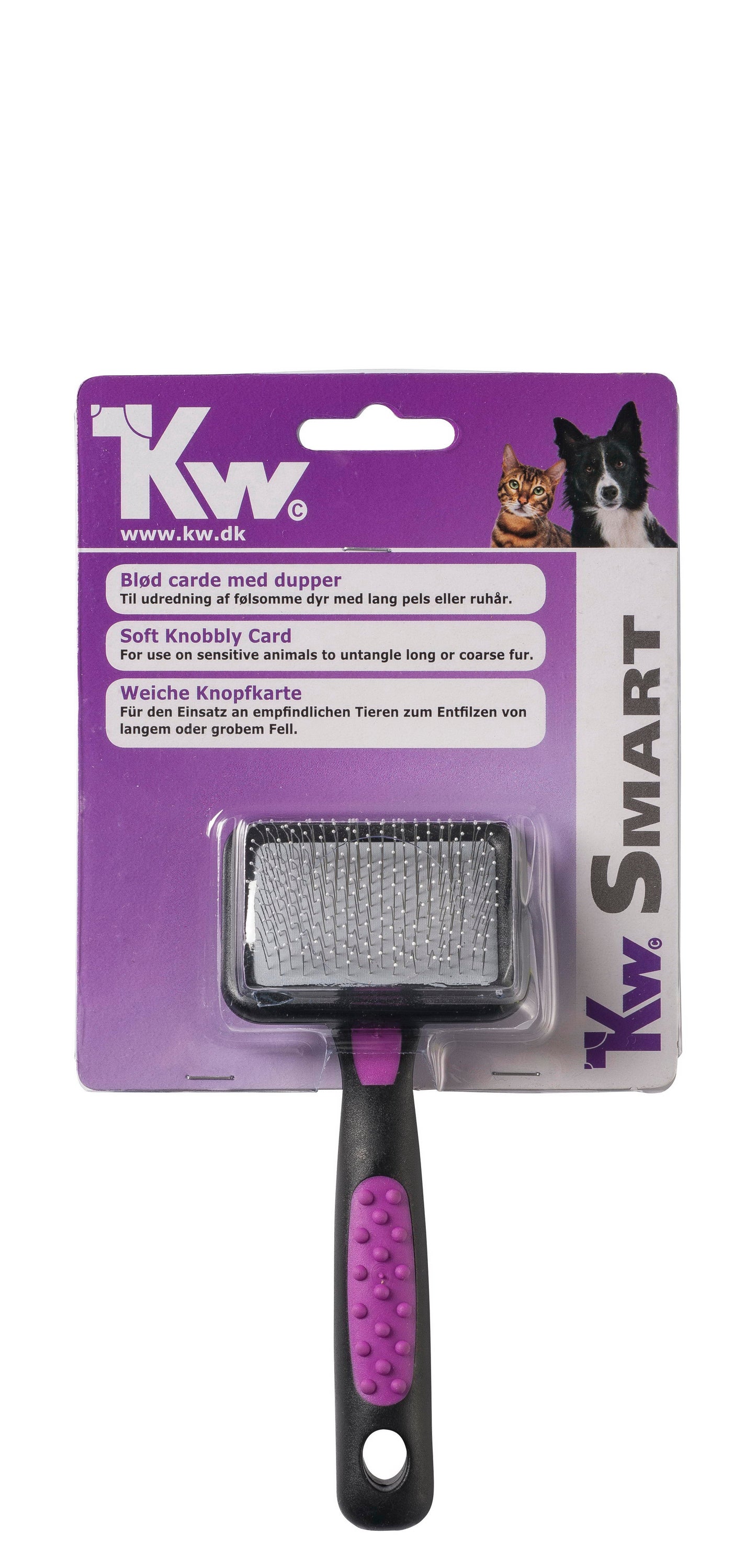 KW soft slicker with rounded tines