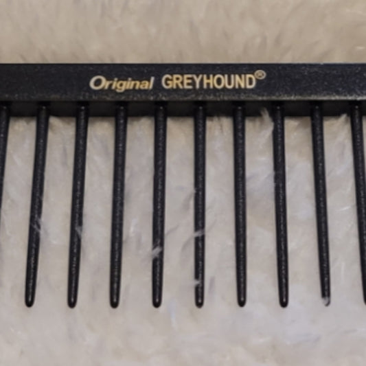 Comb, Original Small greyhound BLACK
